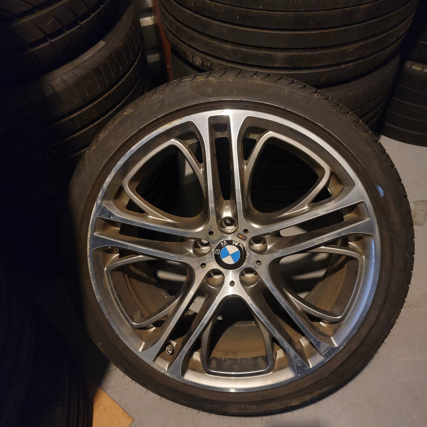 21 OEM BMW RIMS AND TIRES STYLE 310M