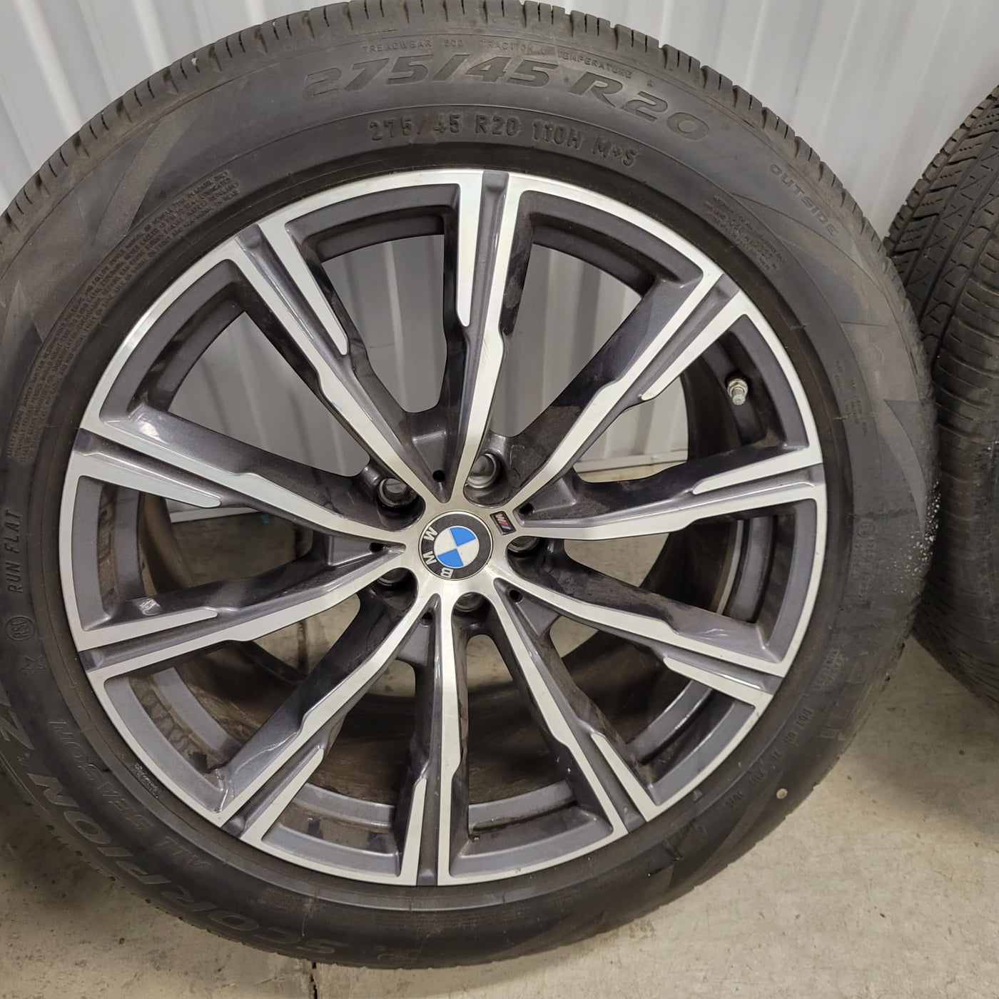 20 Bmw wheels and tires style 740m