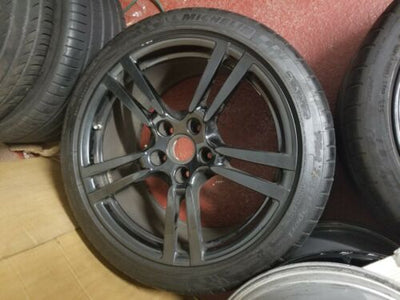 Black 20" OEM Factory Porsche Panamera 20 Forged Turbo II 2 WHEELS RIMS Tires