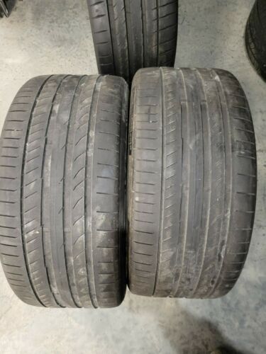 Set of (2) Used 275/30 R21 Continental ContiSportContact 5P R01