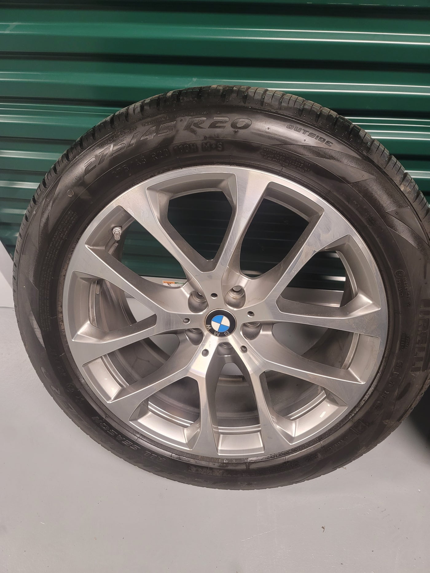 BMW 20" OEM WHEELS RIMS AND TIRES 36116883757 STYLE 738