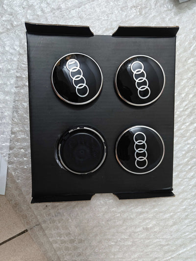 Dynamic Floating Center Caps "Audi Rings" - Audi / R8 A7 A6 RS5 4M8071006A