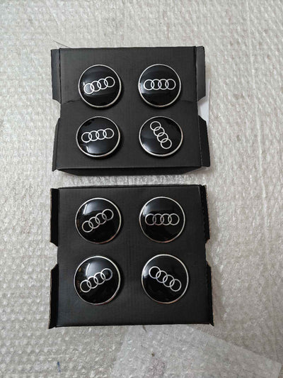Dynamic Floating Center Caps "Audi Rings" - Audi / R8 A7 A6 RS5 4M8071006A